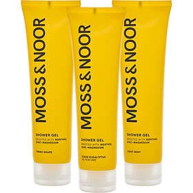 Moss & Noor After Workout Shower Gel Mixed 3 pack 450ml