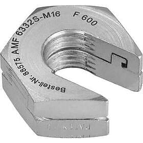 Utan Amf Snabbmutter 6332S FZ M6, fläns