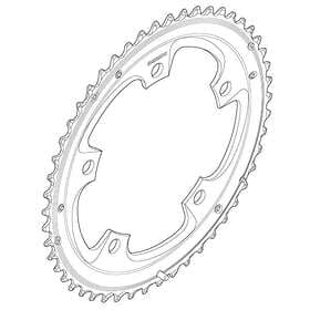 Shimano Kedjedrev 50T-D Tiagra Silver