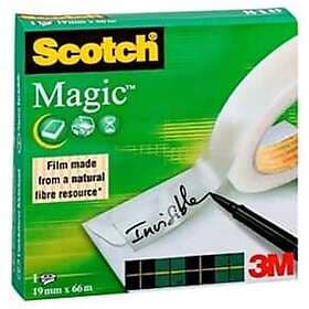 Scotch Dokumenttejp Magic 810 Stor diameter, osynlig, 19mm x 66m