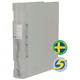 Gaffelpärm Plast KEBAFrost A4+ Transparent, 55mm 20st