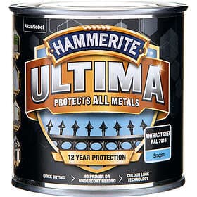 Hammerite Slätlack Ultima Antracitgrå 250ML