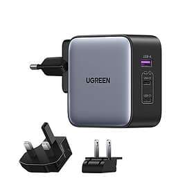 Ugreen CD296 GaN Wall Charger USB-A 2xUSB-C 65W
