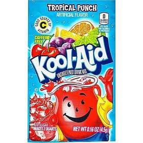 Tropical Kool-Aid Soft Drink Mix Punch 4,5g