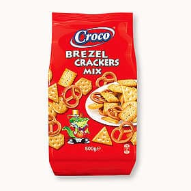 Croco Crackers & Brezel Mix 250g