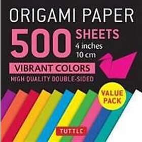 Tuttle Publishing: Origami Paper 500 Sheets Vibrant Colors 4 (10 Cm)