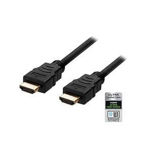 Deltaco Ultra High Speed HDMI-kabel 2,1 Svart 5m