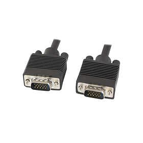Lanberg VGA (Hane) till VGA (Hane) Kabel Dubbel Sköldad 1,8 Meter