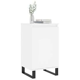 vidaXL Byråer 2 st vit 40x35x70 cm konstruerat trä 831069