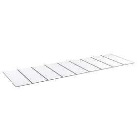 Halle Kanalplast 55 mm Isolux Opal Komplett Tak 55mm Kompl 9st 6000x1250 CZ55O9F