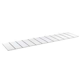 Halle Kanalplast 55 mm Isolux Opal Komplett Tak 55mm Kompl 12st 5000x1250 CZ55O12E