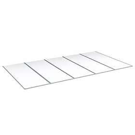 Halle Kanalplast 55 mm Isolux Opal Komplett Tak 55mm Kompl 5st 6000x1250 CZ55O5F