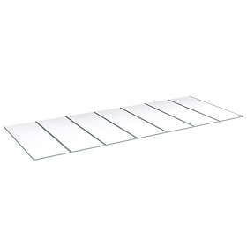Halle Kanalplast 55 mm Isolux Opal Komplett Tak 55mm Kompl 7st 5000x1250 CZ55O7E