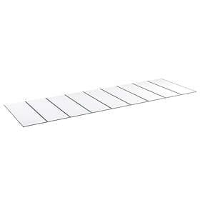 Halle Kanalplast 55 mm Isolux Opal Komplett Tak 55mm Kompl 9st 2500x1250 CZ55O9L