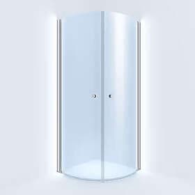 Arrow Duschhörn Basic Round Klarglas Duschvägg (klart glas) 800x800mm 5245-80