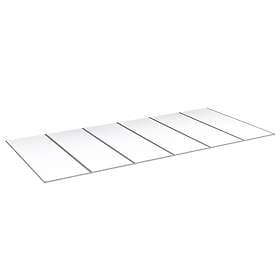 Halle Kanalplast 55 mm Isolux Opal Komplett Tak 55mm Kompl 6st 5000x1250 CZ55O6E