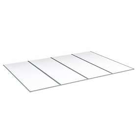 Halle Kanalplast 55 mm Isolux Opal Komplett Tak 55mm Kompl 4st 3500x1250 CZ55O4B