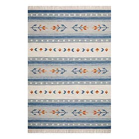 KM Carpets Ullmatta Fagersta Blå 80*200 41601