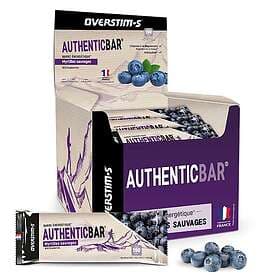 Overstims Authentic Energy Bars Box 32st