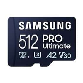 Samsung Pro Ultimate microSDXC Class 10 UHS-I U3 V30 A2 200/130MB/s 512GB