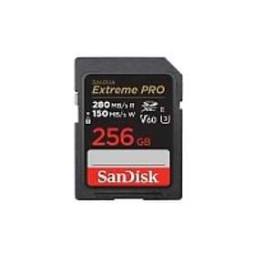 SanDisk Extreme Pro SDXC Class 10 UHS-II U3 V60 280/150MB/s 256GB