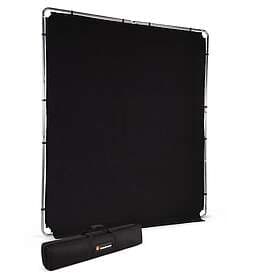 Manfrotto EzyFrame Fotobakgrund Svart 2x2.3m