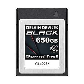Delkin BLACK CFexpress Type 650GB B R1725/W1530 W1530
