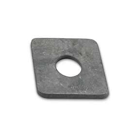 Heco 9605220 Fyrkantsbricka S4B, varmförzinkad 7 x 20 x 2 mm, 10-pack
