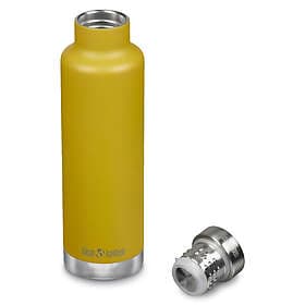 Klean Kanteen Classic Narrow 25oz (750mL) 'Pour-Through' Cap Isolerad vattenflaska Marigold Unik storlek