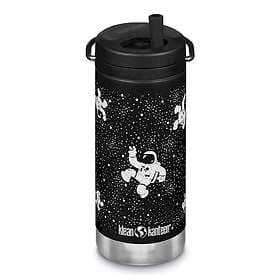 Klean Kanteen TKWide 12oz (355mL) Twist Cap Isolerad vattenflaska Astronauts Unik storlek