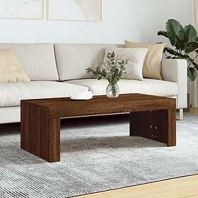 vidaXL Soffbord brun ek 102x50x36 cm konstruerat trä 823373