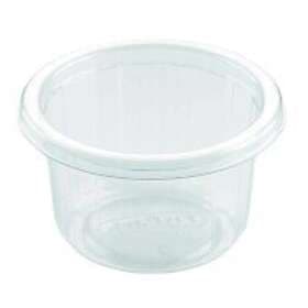 Duni Plastbägare Rund Fixpack PET Klar Ø80x46mm 110ml