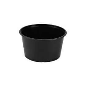 Plastbägare Rund PP Svart Ø120x65mm 450ml