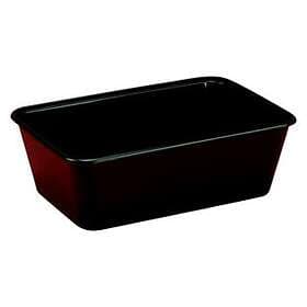 Plastform PP Svart 175x120x52mm 750ml