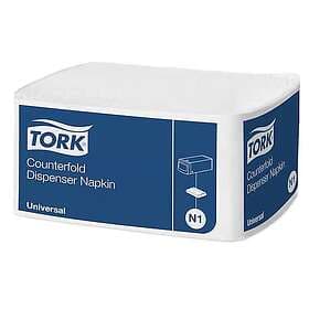 TORK Dispenserservett N1 1-lag Vit 33x30cm