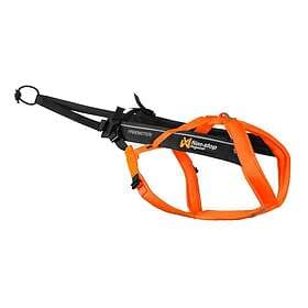Non-Stop Dogwear Freemotion harness 5,0, unisex, black/orange, 4, single