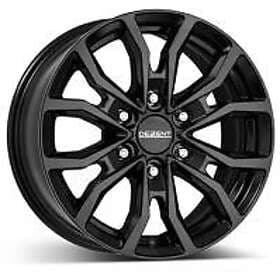 Dezent KC black 6,5x16 6/130 ET62 CB84.1