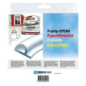 Stokvis Tapes Tätlist P Epdm Vit 9X5,5Mm 24M