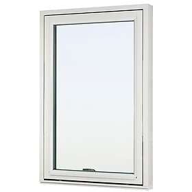Svenska Fönster Vrid TR Trä-Alu 3-Glas Vit 14X14