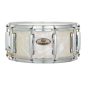 Pearl Session Studio Select 14x6.5 Snare Drum Nicotine White Marine