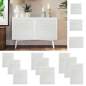 vidaXL Jalusidörr massiv furu vit 61,5x59,4 cm 151157