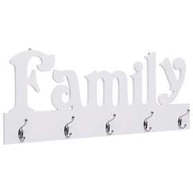 vidaXL Väggkrokar FAMILY 74x29,5 cm 284245