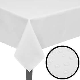 vidaXL 5 Bordsdukar Vit 170 x 130 cm 130802