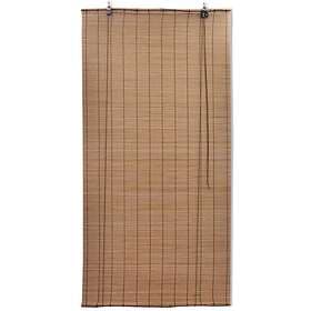 vidaXL Rullgardin bambu 120 x 220 cm brun 241329