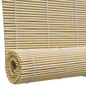 vidaXL Rullgardin naturlig bambu 120 x 220 cm 241323