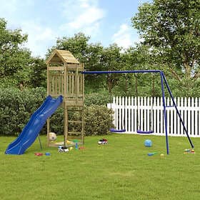 vidaXL Lekplats impregnerad furu 3156954