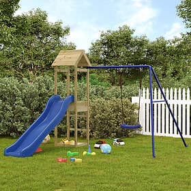 vidaXL Lekplats impregnerad furu 3155857