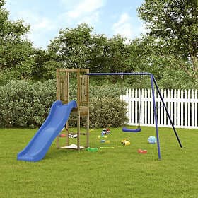 vidaXL Lekplats impregnerad furu 3155956