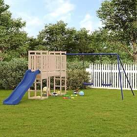 vidaXL Lekplats massiv furu 3155960