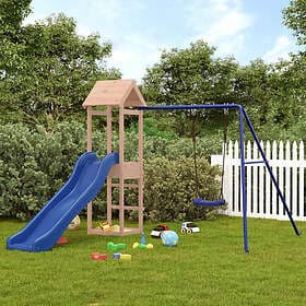 vidaXL Lekplats massivt douglasträ 3155856